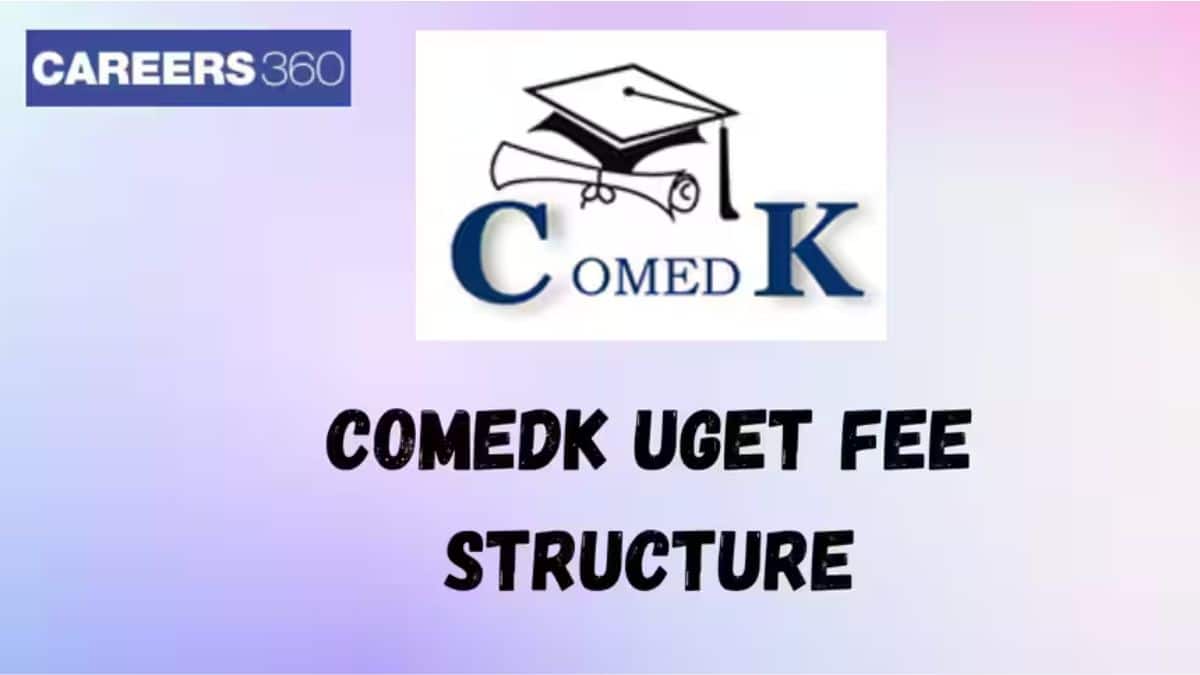 COMEDK UGET Fee Structure 2025 - College Wise BTech Fee